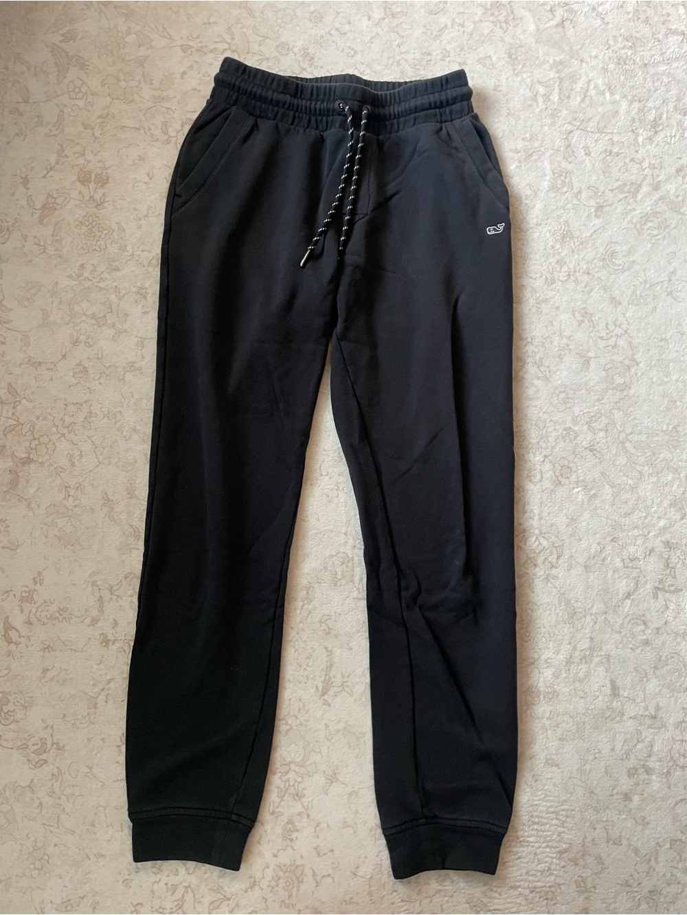 Vineyard Vines Men's Black Drawstring Joggers